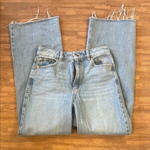 GARAGE DENMIN WIDE LEG JEANS SIZE 27